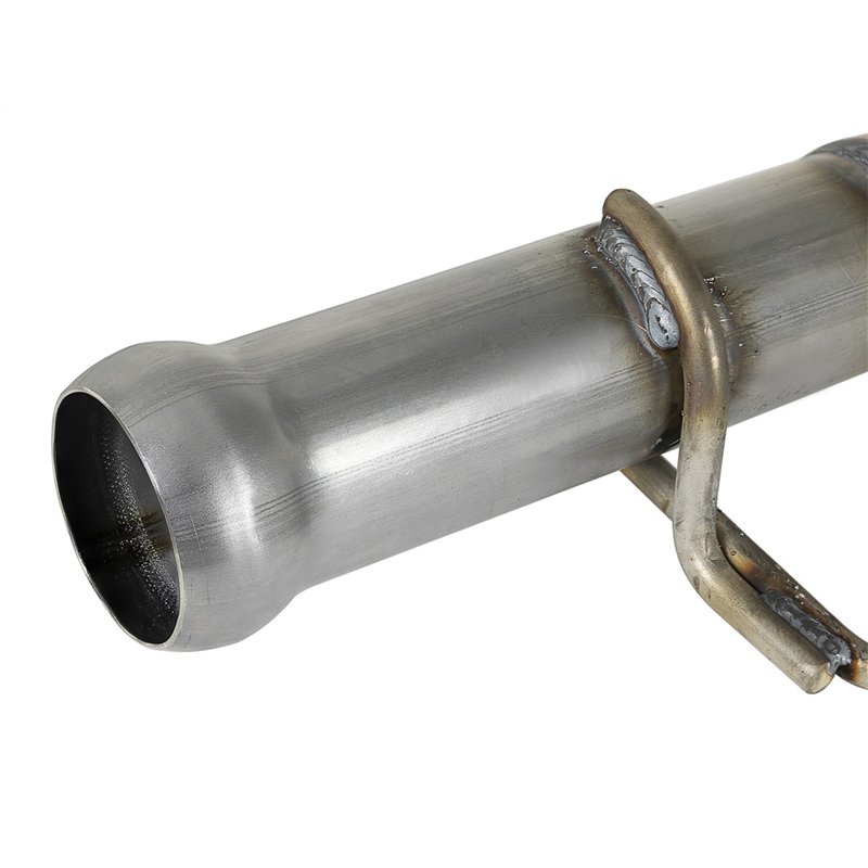 aFe Power | Twisted Steel 2-1/4 IN to 2-1/2 IN 409 Stainless Steel Street Series Y-Pipe - Gladiator / Wrangler (JL) 3.6L 2018-20