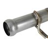 aFe Power | Twisted Steel 2-1/4 IN to 2-1/2 IN 409 Stainless Steel Street Series Y-Pipe - Gladiator / Wrangler (JL) 3.6L 2018-20