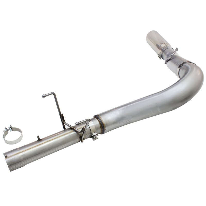 aFe Power | ATLAS 5 IN Aluminized Steel DPF-Back Exhaust System w/Polished Tip - Ram 2500 / 3500 6.7L 2013-2018