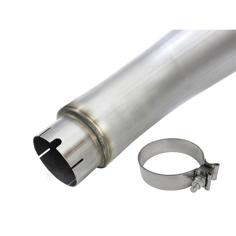 aFe Power | ATLAS 5 IN Aluminized Steel DPF-Back Exhaust System w/Polished Tip - Ram 2500 / 3500 6.7L 2013-2018