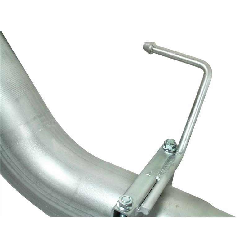 aFe Power | ATLAS 4 IN Aluminized Steel Cat-Back Exhaust System w/Muffler/Black Tip - F-150 3.5T 2011-2014