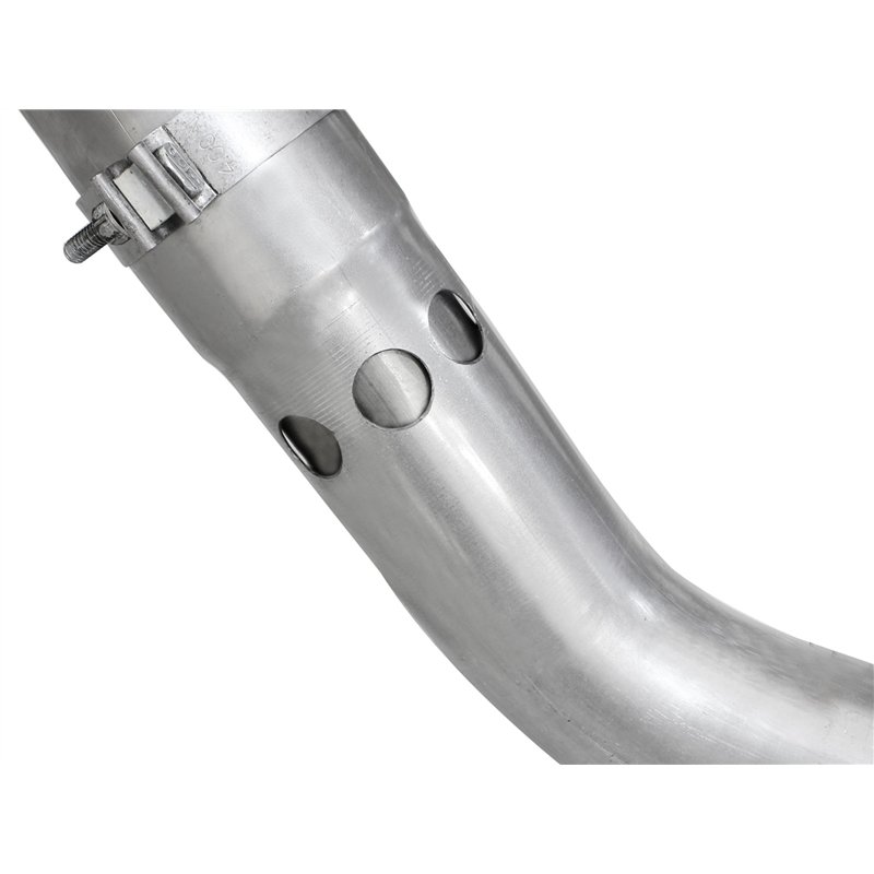 aFe Power | ATLAS 4 IN Aluminized Steel DPF-Back Exhaust System w/Black Tip - F-250 / F-350 6.7L 2011-2014