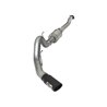 aFe Power | ATLAS 4 IN Aluminized Steel Cat-Back Exhaust System w/Muffler/Black Tip - F-150 2.7T / 3.5T 2015-2020