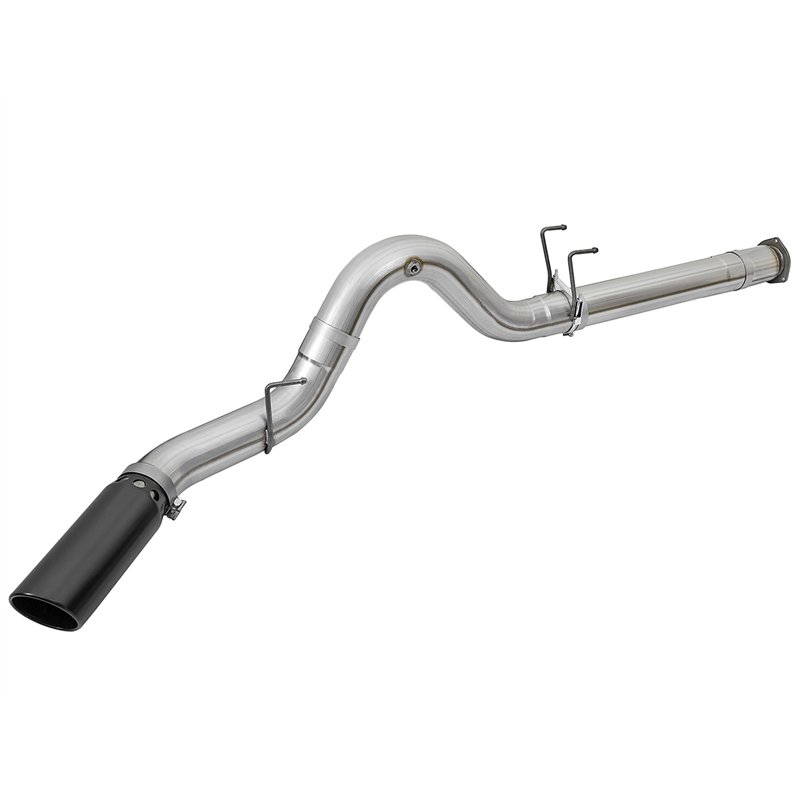 aFe Power | ATLAS 5 IN Aluminized Steel DPF-Back Exhaust System w/Black Tip - F-250 / F-350 6.7L 2017-2025