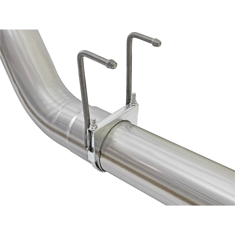 aFe Power | ATLAS 5 IN Aluminized Steel DPF-Back Exhaust System w/Black Tip - F-250 / F-350 6.7L 2017-2025