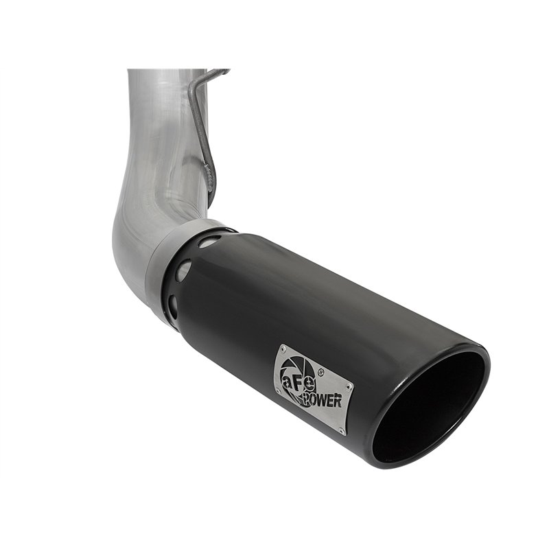 aFe Power | ATLAS 5 IN Aluminized Steel DPF-Back Exhaust System w/Black Tip - F-250 / F-350 6.7L 2017-2025