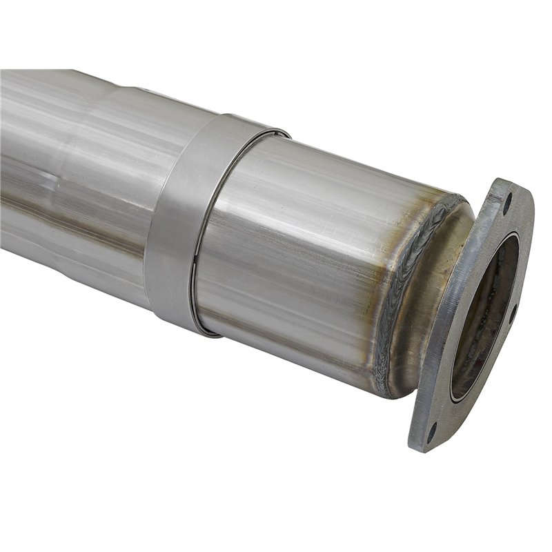 aFe Power | ATLAS 5 IN Aluminized Steel DPF-Back Exhaust System w/Black Tip - F-250 / F-350 6.7L 2017-2025