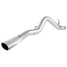 aFe Power | ATLAS 5 IN Aluminized Steel DPF-Back Exhaust System w/Polished Tip - Silverado / Sierra 2500 HD / 3500 HD 6.6L 2011-