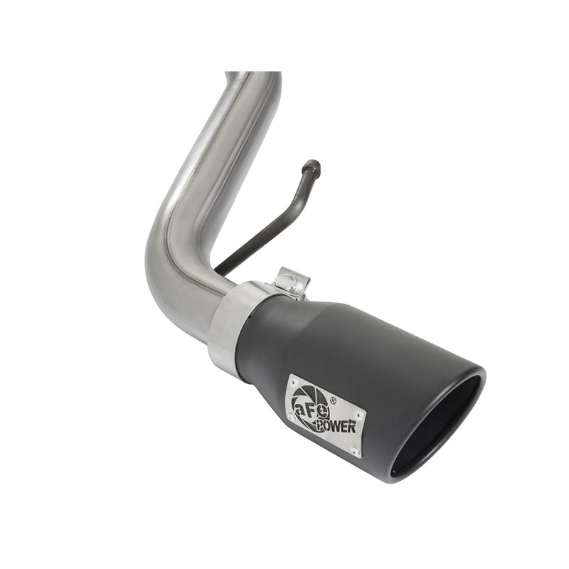 aFe Power | Scorpion 2-1/2 IN Aluminized Steel Cat-Back Exhaust System w/Black Tip - FJ Cruiser 4.0L 2007-2014