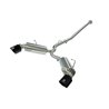 aFe Power | Takeda 2-1/2 IN 304 Stainless Steel Cat-Back Exhaust System w/Black Tip - FR-S / BRZ / 86 / GR86 2.0L / 2.4L 2013-20