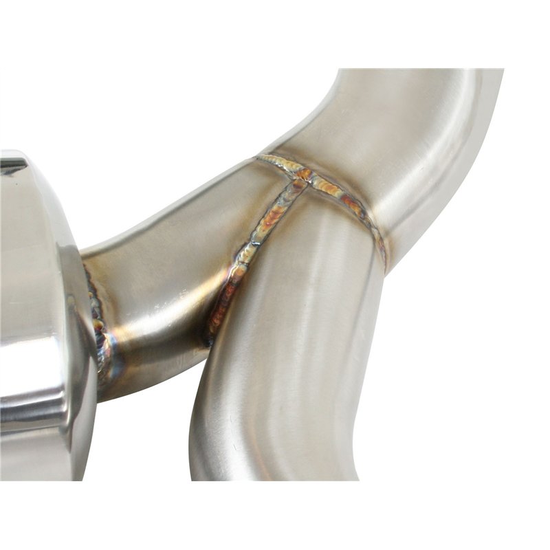aFe Power | Takeda 2-1/2 IN 304 Stainless Steel Cat-Back Exhaust System w/Black Tip - FR-S / BRZ / 86 / GR86 2.0L / 2.4L 2013-20