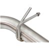 aFe Power | Takeda 2-1/4 to 2-1/2in 304 Stainless Steel Axle-Back Exhaust System w/Black Tip - tC 2.5L 2011-2016