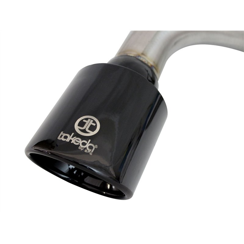 aFe Power | Takeda 2-1/4 to 2-1/2in 304 Stainless Steel Axle-Back Exhaust System w/Black Tip - tC 2.5L 2011-2016