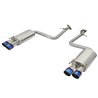 aFe Power | Takeda 2 IN 304 Stainless Steel Axle-Back Exhaust System w/Blue Flame Tip - RC200t / RC300 / RC350 2.0T / 3.5L 2015-