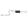 aFe Power | MACH Force-Xp 2-1/2 IN 304 Stainless Steel Cat-Back Exhaust System w/Black Tip - 4Runner 4.0L 2010-2024