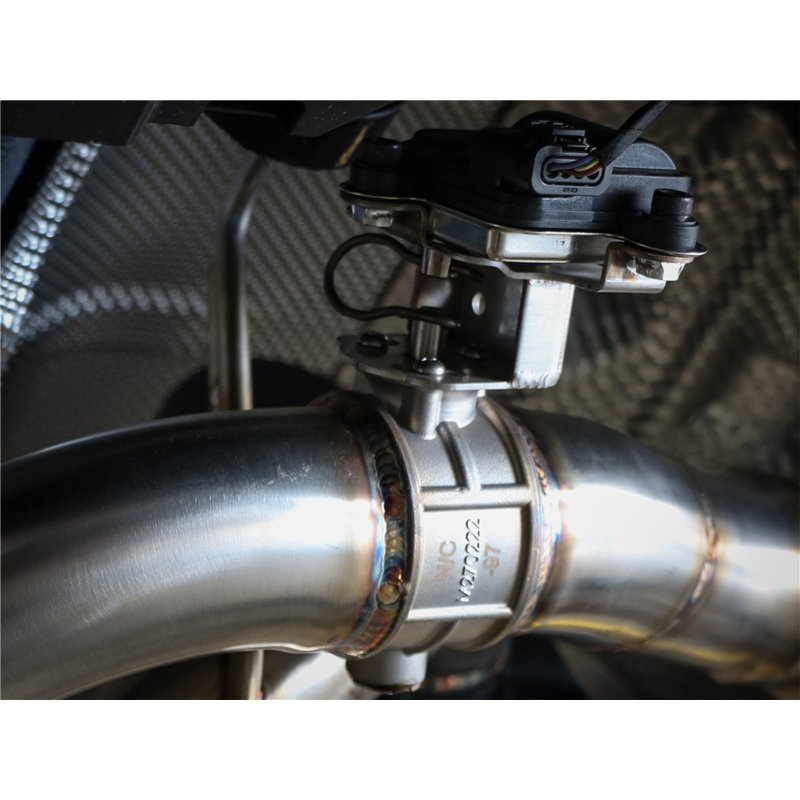 aFe Power | Takeda 3 IN to 2-1/2 IN 304 Stainless Steel Cat-Back Exhaust System w/Polish Tip - GR Supra 3.0T 2020-2025