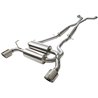 aFe Power | Takeda 2-1/2 IN 304 Stainless Steel Cat-Back Exhaust System w/Polished Tips - G37 / Q60 3.7L 2008-2016