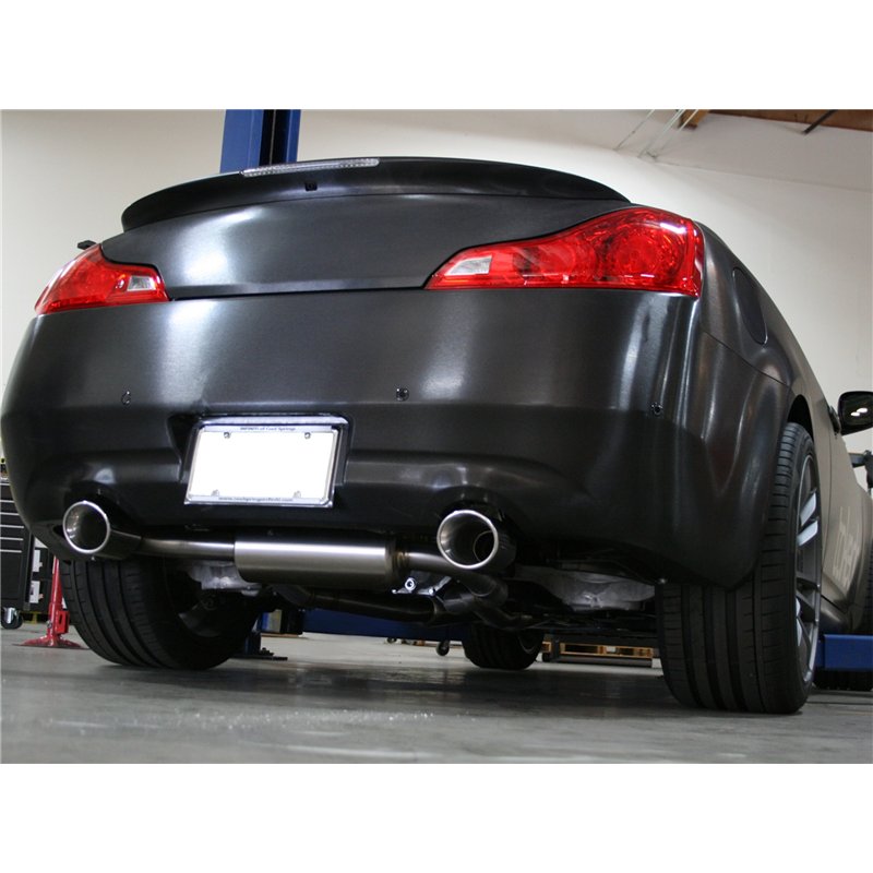 aFe Power | Takeda 2-1/2 IN 304 Stainless Steel Cat-Back Exhaust System w/Polished Tips - G37 / Q60 3.7L 2008-2016