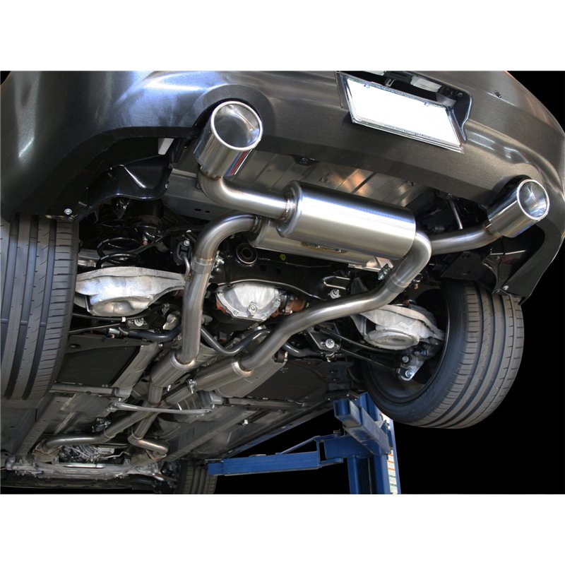 aFe Power | Takeda 2-1/2 IN 304 Stainless Steel Cat-Back Exhaust System w/Polished Tips - G37 / Q60 3.7L 2008-2016