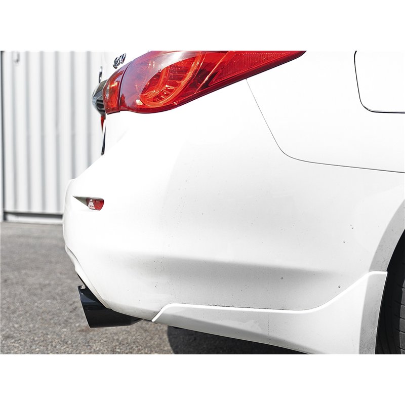 aFe Power | Takeda 2-1/2 IN 304 Stainless Steel Axle-Back Exhaust System w/Black Tip - Q50 3.0T 2016-2024