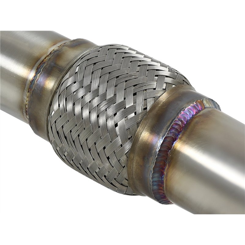 aFe Power | Takeda 2-1/2 IN to 3 IN 304 Stainless Steel Y-Pipe - Q50 / Q60 3.0T / 3.7L 2014-2024