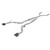 aFe Power | Takeda 2-1/2 IN 304 Stainless Steel Cat-Back Exhaust System w/Carbon Fiber Tip - Q60 3.0T 2017-2022