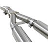 aFe Power | Takeda 2-1/2 IN 304 Stainless Steel Cat-Back Exhaust System w/Carbon Fiber Tip - Q60 3.0T 2017-2022