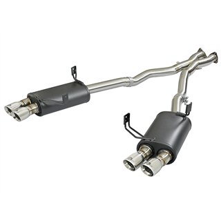 aFe Power | MACH Force-Xp 2-1/2 in 304 Stainless Steel Cat-Back Exhaust w/Polished Tips - Z4 M Roadster / M Coupe 3.2L 2006-2008