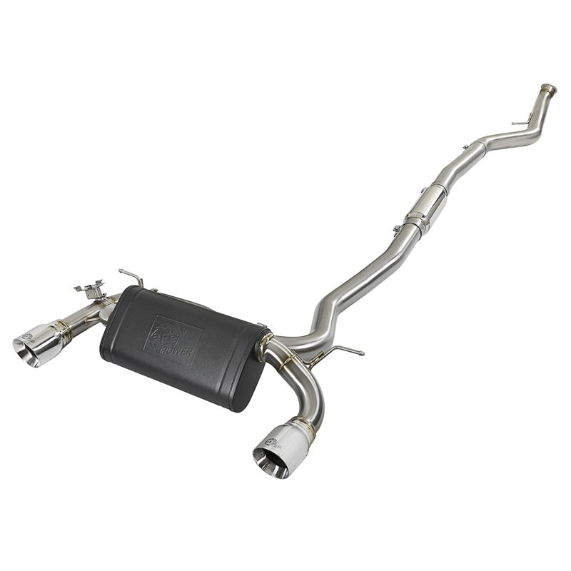 aFe Power | MACH Force-Xp 304 Stainless Steel Cat-Back Exhaust System w/Polished Tips - 335i / 435i 3.0T 2012-2016