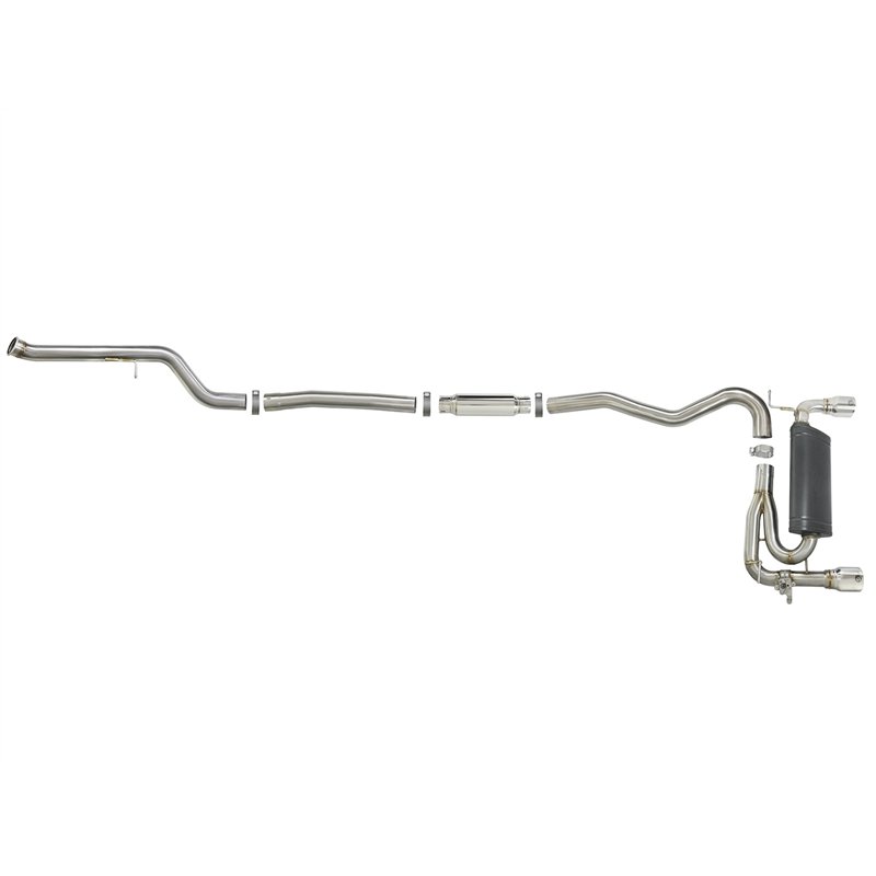 aFe Power | MACH Force-Xp 304 Stainless Steel Cat-Back Exhaust System w/Polished Tips - 335i / 435i 3.0T 2012-2016