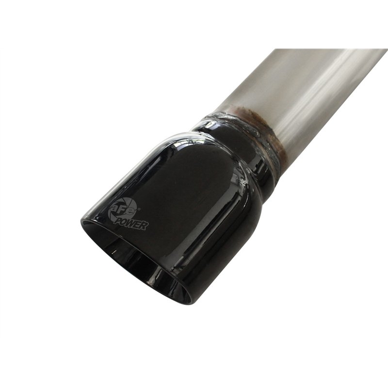 aFe Power | MACH Force-Xp 3 IN to 2-1/2 IN Stainless Steel Axle-Back Exhaust System Black - A4 / A4 allroad / A4 Quattro 2.0T 20
