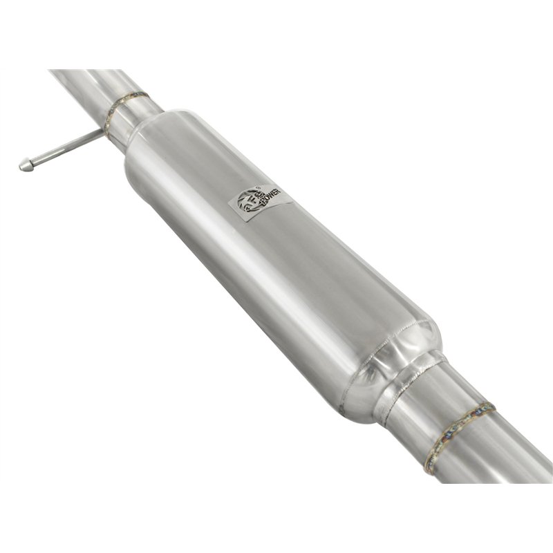 aFe Power | Takeda 2-1/2 IN 304 Stainless Steel Mid-Pipe - Accord 3.5L 2013-2017