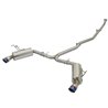 aFe Power | Takeda 2-1/4 to 2-1/2 IN 304 Stainless Steel Cat-Back Exhaust w/Blue Flame Tip - Civic 1.5T 2016-2021