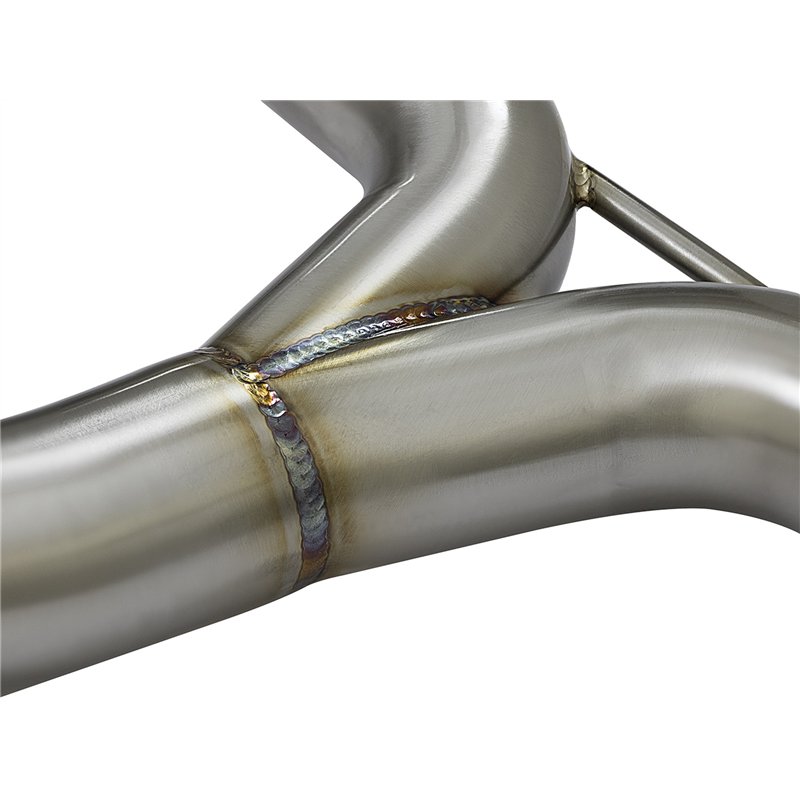 aFe Power | Takeda 2-1/4 to 2-1/2 IN 304 Stainless Steel Cat-Back Exhaust w/Blue Flame Tip - Civic 1.5T 2016-2021