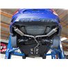 aFe Power | Takeda 2-1/4 to 2-1/2 IN 304 Stainless Steel Cat-Back Exhaust w/Blue Flame Tip - Civic 1.5T 2016-2021