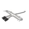 aFe Power | Takeda 2-1/2 IN 304 Stainless Steel Axle-Back Exhaust System w/Carbon Fiber Tip - Civic 1.5T 2017-2021