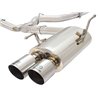 aFe Power | Takeda 3 IN to 2-1/4 IN 304 Stainless Steel Cat-Back Exhaust w/Polished Tip - WRX / WRX STi 2.0T / 2.5T 2015-2021