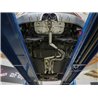 aFe Power | Takeda 3 IN to 2-1/2 IN 304 Stainless Steel Axle-Back Exhaust Carbon Fiber Tip - Veloster 1.6T 2019-2021