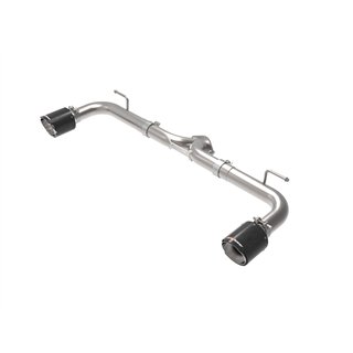 aFe Power | Axle-Back Exhaust System w/Carbon Fiber Tip - 3 2.0L / 2.5L 2014-2018