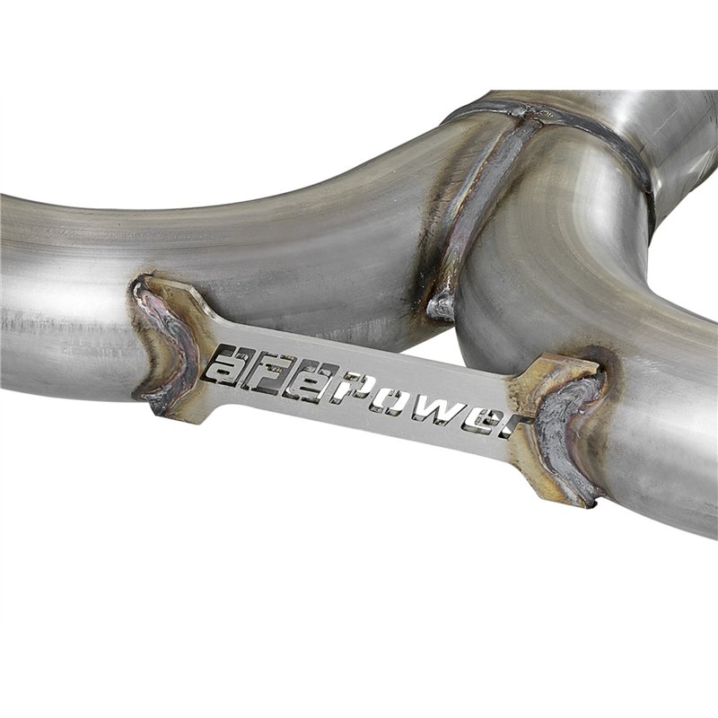 aFe Power | Axle-Back Exhaust System w/Polished Tips - 3 2.0L / 2.5L 2014-2018