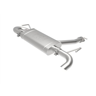 aFe Power | Takeda 2-1/2 IN 304 Stainless Steel Axle-Back Exhaust System w/Muffler - Kona 1.6T 2018-2023