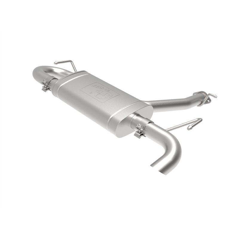 aFe Power | Takeda 2-1/2 IN 304 Stainless Steel Axle-Back Exhaust System w/Muffler - Kona 1.6T 2018-2023