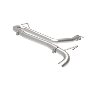 aFe Power | Takeda 2-1/2 IN 304 Stainless Steel Axle-Back Exhaust System w/o Muffler - Kona 1.6T 2018-2023