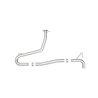 aFe Power | Takeda 2-1/2 IN 304 Stainless Steel Axle-Back Exhaust System w/o Muffler - Kona 1.6T 2018-2023