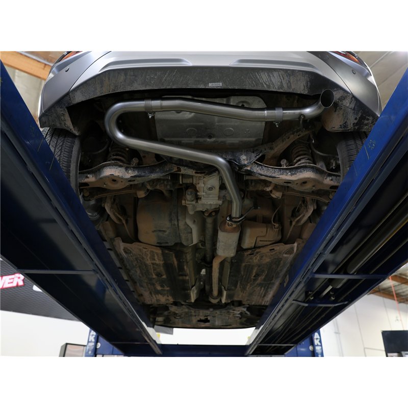 aFe Power | Takeda 2-1/2 IN 304 Stainless Steel Axle-Back Exhaust System w/o Muffler - Kona 1.6T 2018-2023