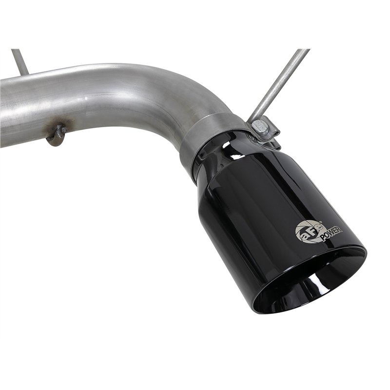 aFe Power | MACH Force-Xp 2-1/2 IN to 3 IN 304 Stainless Steel Cat-Back Exhaust w/Black Tip - Grand Cherokee 3.6L 2014-2021