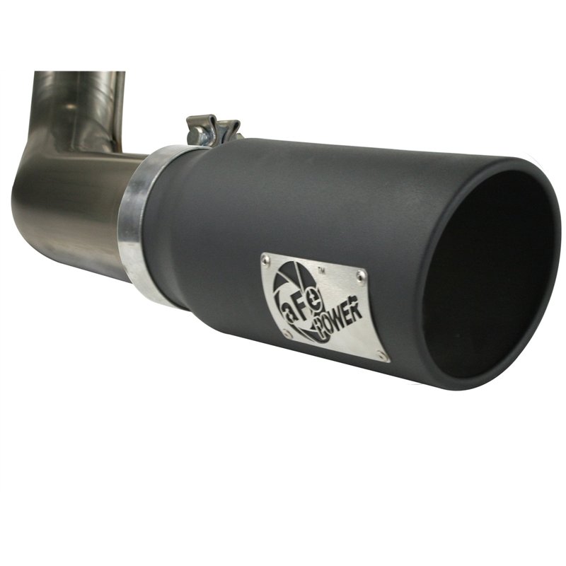 aFe Power | MACH Force-Xp 4 IN Stainless Steel Cat-Back Exhaust System w/Black Tip - F-150 3.5T 2011-2014