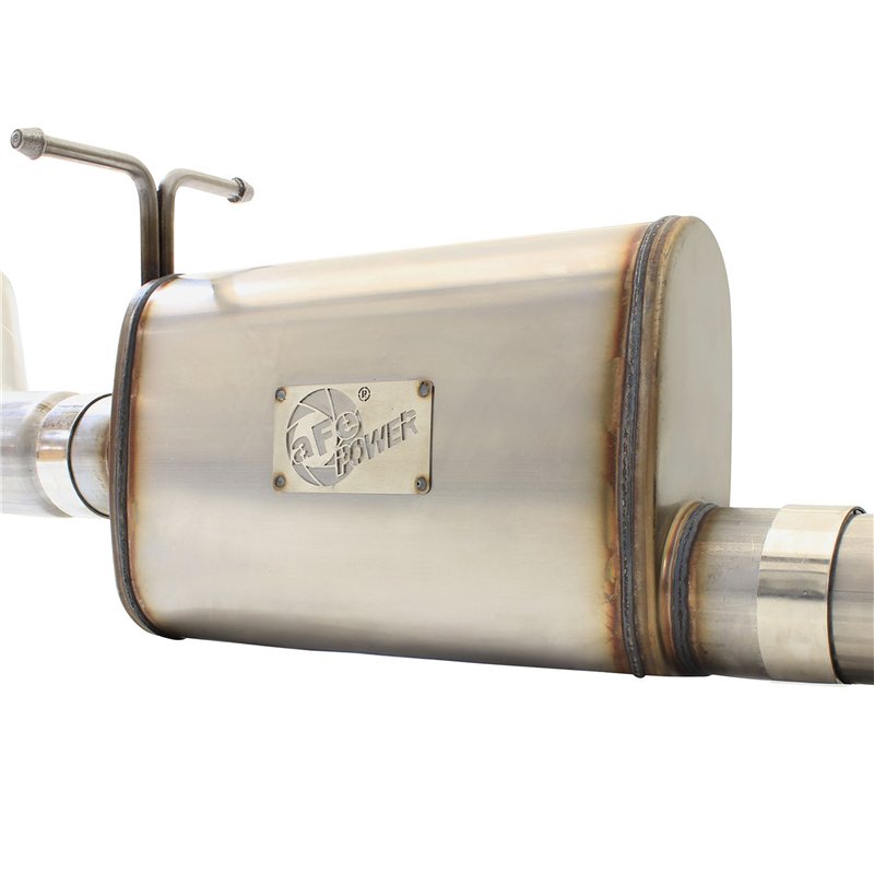 aFe Power | MACH Force-Xp 3 IN to 3-1/2 IN 409 Stainless Steel Cat-Back Exhaust w/Polish Tip - F-250 / F-350 5.4L / 6.8L 2000-20