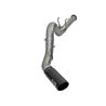 aFe Power | Large Bore-HD 5 IN 409 Stainless Steel DPF-Back Exhaust System w/Black Tip - F-250 / F-350 6.7L 2017-2025