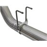 aFe Power | Large Bore-HD 5 IN 409 Stainless Steel DPF-Back Exhaust System w/Polished Tip - F-250 / F-350 6.7L 2017-2025